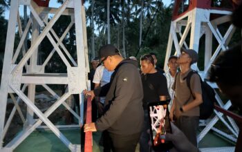 Setelah Viral di Media Sosial, Jembatan Baina Barat Akhirnya Dibangun Berkat Perjuangan Akbar Supratman