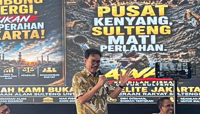 Yus Mangun: Jangan Sampai Kekayaan Alam Sulteng Tak Sejalan dengan Kesejahteraan Rakyat