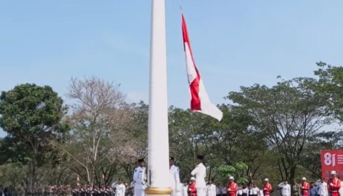 HUT ke-81 RI di Sigi, Bupati Rizal Ajak Perkuat Gotong Royong dan Pembangunan Daerah