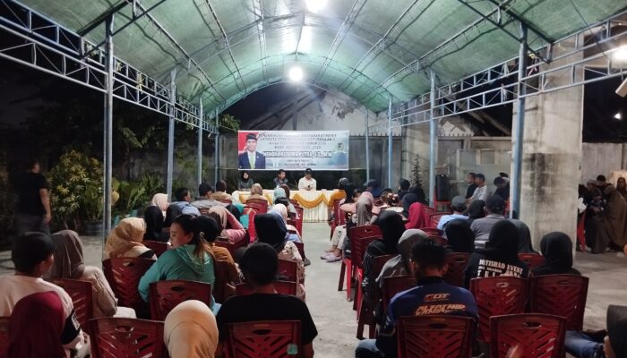 Reses Nendra Kusuma Putra, Warga Birobuli Selatan Sampaikan Keluhan Lapangan Kerja