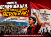 Momen Kemerdekaan, Saatnya Pemuda Sulteng Bergerak Perjuangan DBH, Dorong Revisi Kepmen ESDM 156/2026
