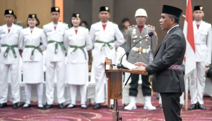 69 Putra-Putri Sulteng Dikukuhkan sebagai Paskibraka Provinsi 2026