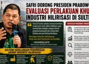 Safri Minta Pemerintah Pusat Segera Salurkan Kurang Salur DBH Sulteng