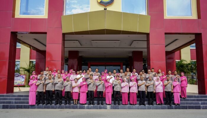 Kapolda Sulteng Hadiri Pengantar Tugas Dirreskrimsus dan Kapolres Sigi