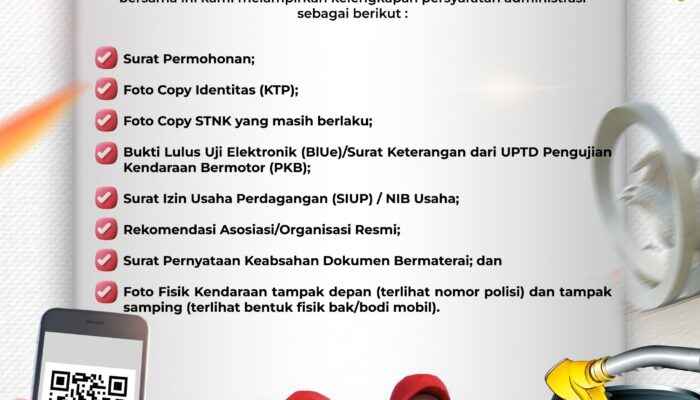 Ini Syarat Pembuatan QR Code untuk Pengisian Solar Subsidi di Palu