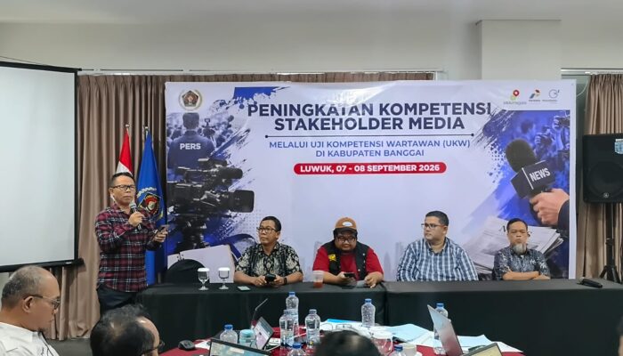 18 Wartawan Peserta UKW Banggai Dinyatakan Kompeten