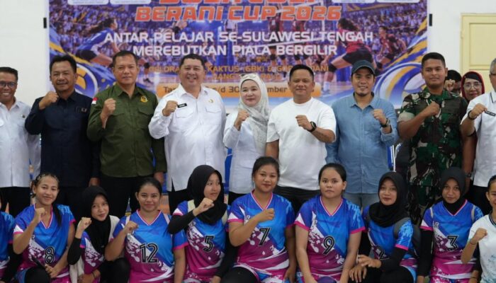 Berani Cup 2026 Resmi Bergulir, Awaluddin Dorong Pembinaan Atlet Pelajar Sulteng