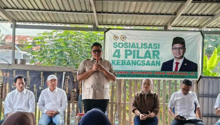 Kuatkan Persatuan dan Kesatuan Masyarakat Donggala, Waka MPR RI Sosialisasikan 4 Pilar Kebangsaan