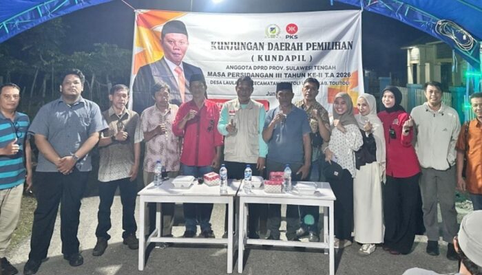 Kundapil ke Tolitoli, Asrullah Serap Aspirasi Warga soal Abrasi hingga Penguatan UMKM