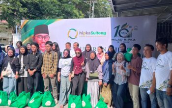 Milad ke-16, HIPKA Sulteng Berbagi Sembako untuk Panti Asuhan dan MahasiswaHIPKA Sulte