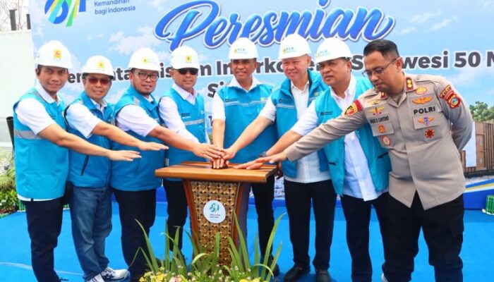 Kapolres Sigi Hadiri Peresmian PLTD 50 MW di Desa Sidera