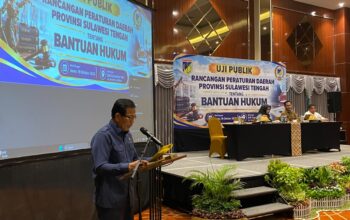 Ranperda Bantuan Hukum Sulteng Dibahas, Perlindungan Masyarakat dan ASN Jadi Perhatian