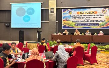 Komisi II DPRD Sulteng Dorong Ranperda Pertanian Perkuat Perlindungan dan Kesejahteraan Petani