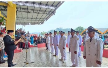Bupati Tolitoli Lantik Tujuh Pejabat Kepala Desa di Tolitoli Utara, Tekankan Amanah dan Pelayanan Masyarakat
