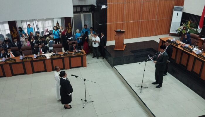 Lewat Paripurna PAW, Nancy Fischer Kini Resmi Jadi Anggota DPRD Palu