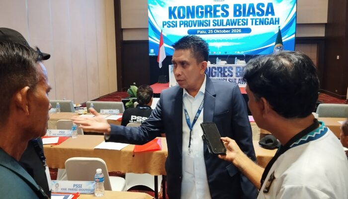 Asprov PSSI Sulteng Tegaskan Biaya Registrasi Ketua Rp1 Miliar Belum Disahkan