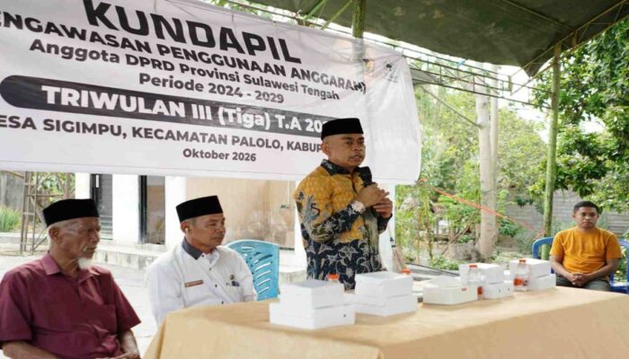 Kekeringan Air Jadi Keluhan Utama Warga Sigimpu dalam Kundapil DPRD Sulteng