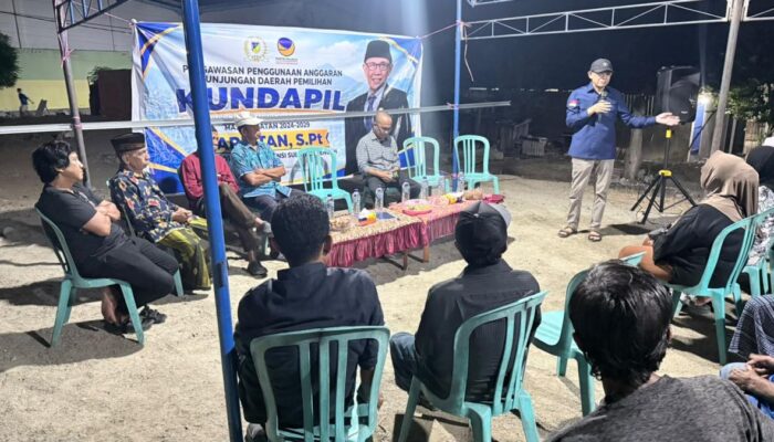 Warga Tipo Sampaikan Aspirasi Infrastruktur dan Dukungan UMKM kepada Aristan