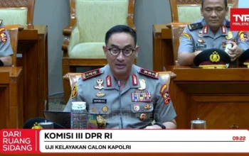 DPR Terima Surpres Pergantian Kapolri, Komjen Suyudi Ario Seto Jalani Fit and Proper Test
